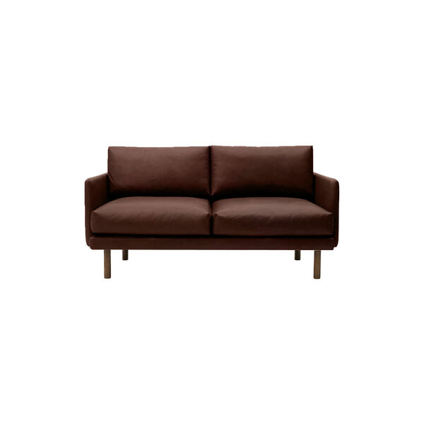 Emo 2 Seater Sofa, Dakar Brown/r&oslash;get eg, Bruunmunch Furniture