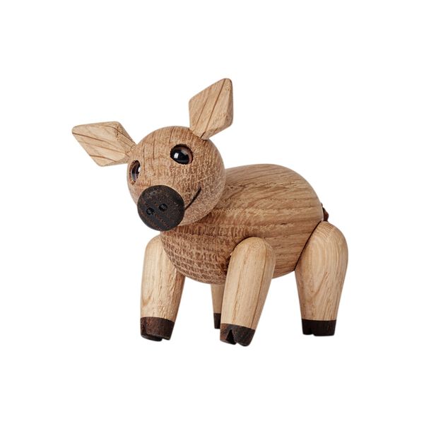 Poppy Pig wooden figurine, Spring Copenhagen