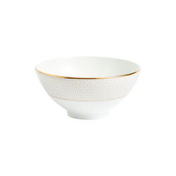 Gio Gold Rice Bowl, gold/white, Wedgwood
