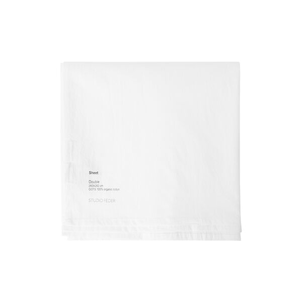 Double Sheet, crisp white Double Sheet, crisp white, Studio Feder