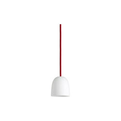 Super 115 Pendant, opal/red, Piet Hein