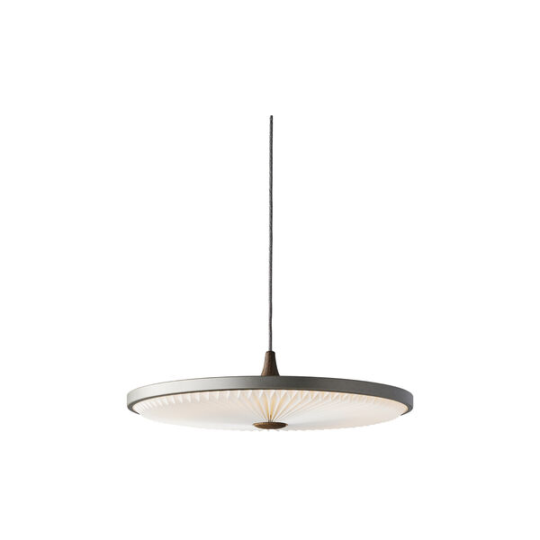 Soleil Pendant with Paper Shade, thunder sky/smoked oak, LE KLINT