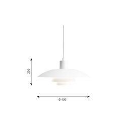 PH 4/3 Pendant, Louis Poulsen