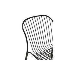 Thorvald SC100 Outdoor Lounge Chair, warm black, &Tradition