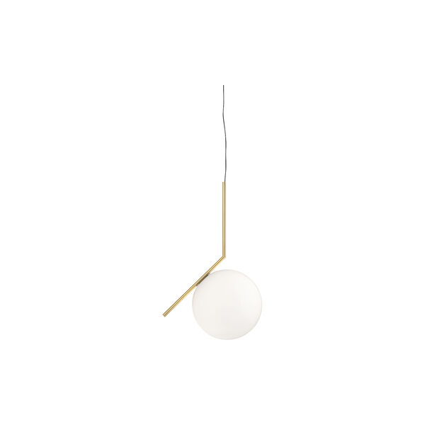 IC S3 Pendant, brass, Flos