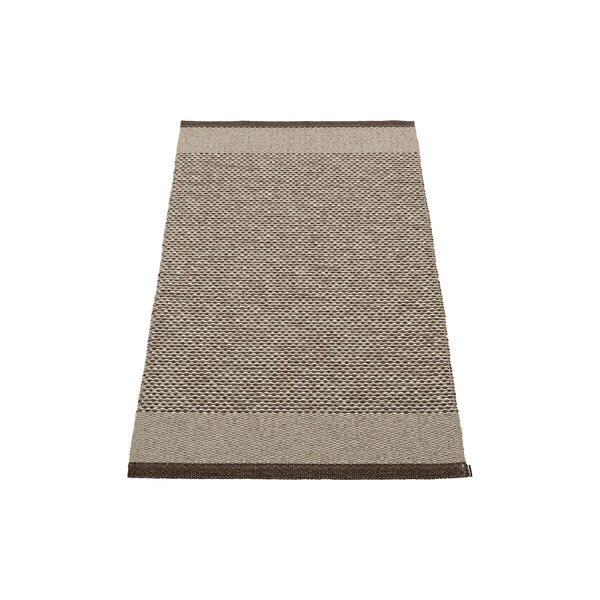 Edit Rug, dark brown, Pappelina