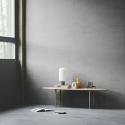 Surf Table, white oiled oak, Aakjaer Furniture