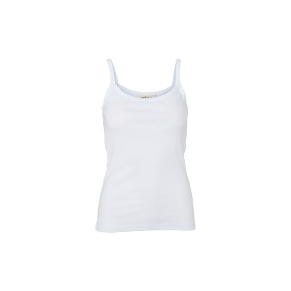 Arense Strap Top, white, Basic Apparel