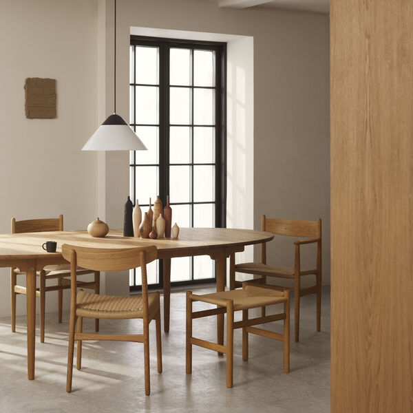 HJW38 Opala Pendant Mini, black, Carl Hansen & S&oslash;n