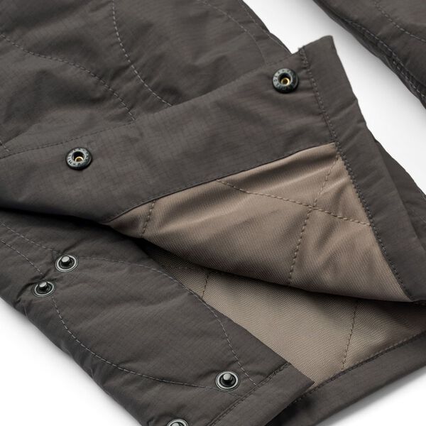Quilted Trousers Field, almost black, Rethinkit