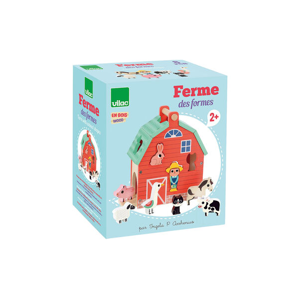 My Nice Farm Shape Sorter, Vilac