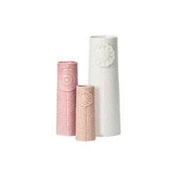 Pipanella Flock Vase Set, pink bouquet, Dottir Nordic Design