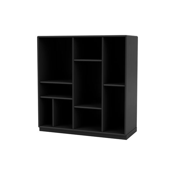 Montana 1613 Shelf with Wheels, 05 black, Montana Furniture