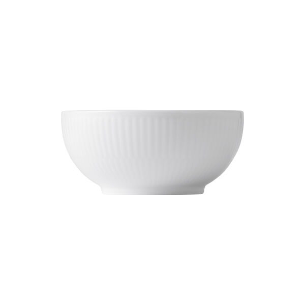 White Fluted Bowl 24 cl, Royal Copenhagen