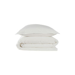 Stone Washed Baby/Junior Pillow Case, white, Geismars Væverier