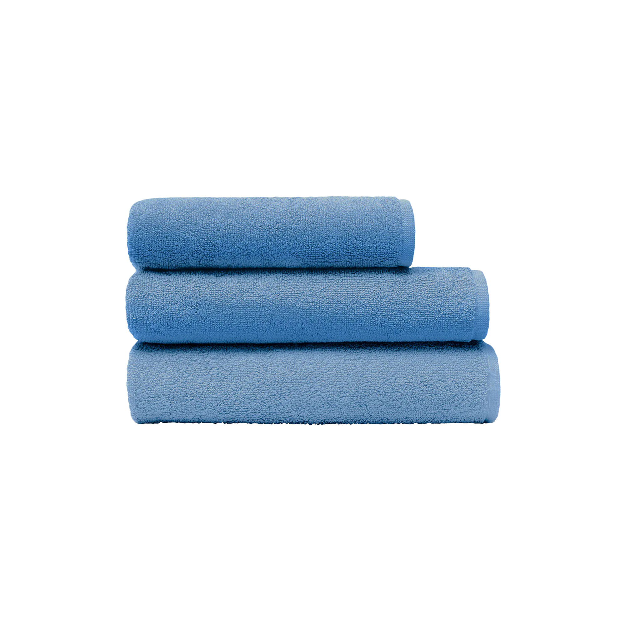 DAMASK TERRY Towel bright blue