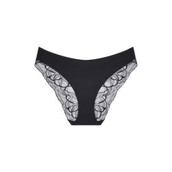 Body Make-Up Illusion Lace Highleg Tai Briefs, black, Triumph