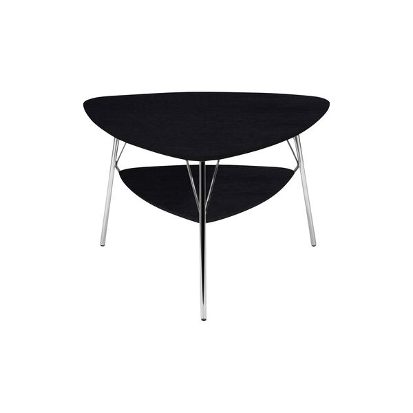 VL1312 Coffee Table, black/chrome, VERMUND