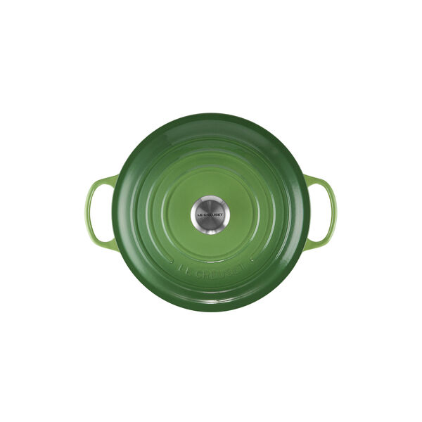 Signature Round Pot &Oslash; 28 cm, bamboo green, Le Creuset