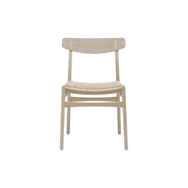 CH23 Dining Chair, soap treated oak/natural, Carl Hansen & S&oslash;n