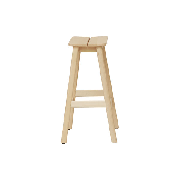 Angle Standard Bar Stool, beech Angle Standard Bar Stool, beech, Form & Refine