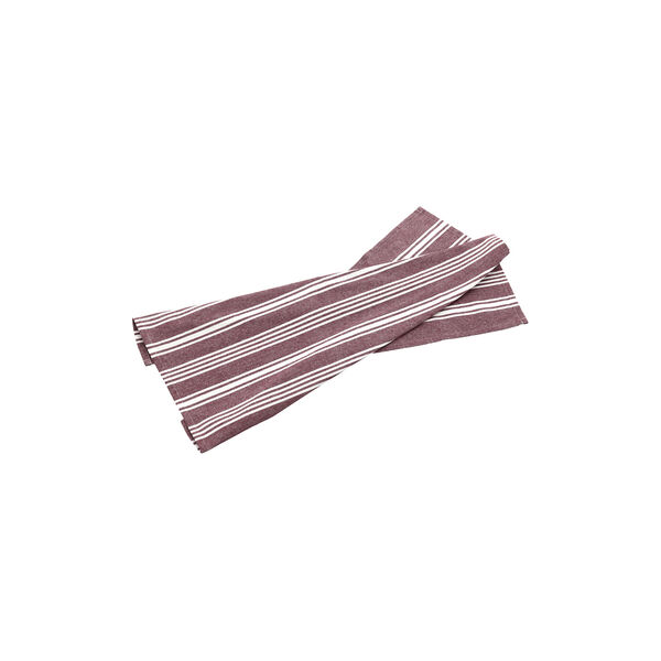 Tea towel recycle Eco Stripe, rumba red, Bastian
