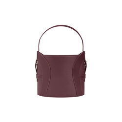 Deborah Hobo Bag M, port red, Aigner