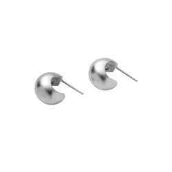 Echo Hoops Small, silver plated, Pernille Corydon Jewellery