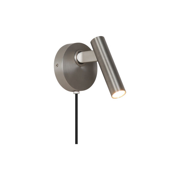 Makoto Wall Light, satin chrome, Design For The People