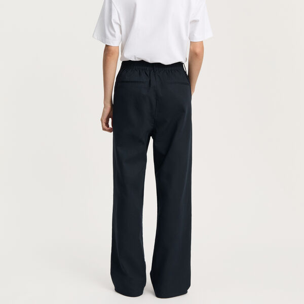 Billy Pant Zip, black navy, Aiayu
