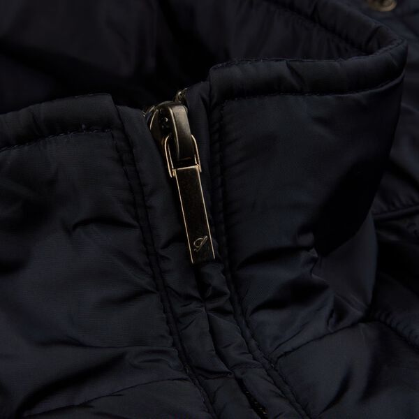 Vest Quilted Zip Nylon, navy Vest Quilted Zip Nylon, navy, Stenströms