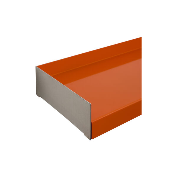 KOMPAKT Shelf | Medium | Aluminium/Orange, oursociety