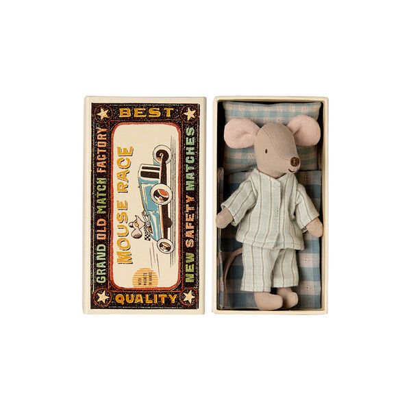 Big Brother Mouse in Matchbox, Maileg