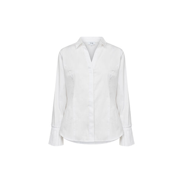 LR-ISLA SOLID 130 Skjorte, white, Levet&eacute; Room