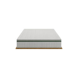 MUUN MK1 ESSENTIAL FULL SET &ndash; MATTRESS, TOPPER AND LOW WOOD FRAME, MUUN