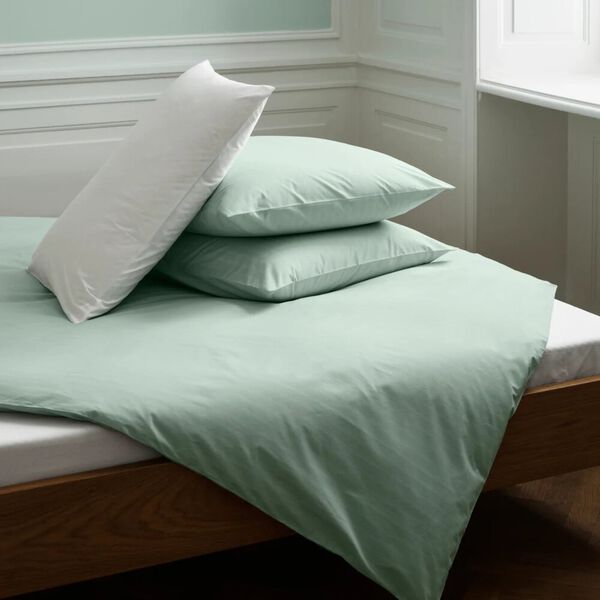 SUPIMA PINSTRIPE Bedding, glass green, Georg Jensen Damask