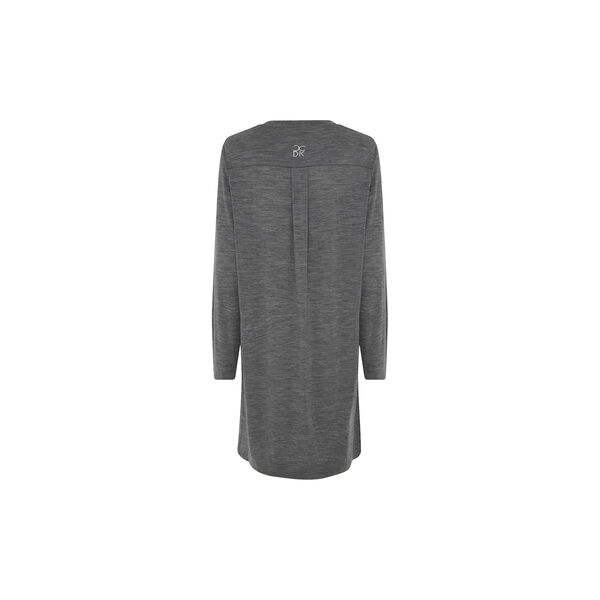 Marcia Longsleeved Dress, dark grey melange, CCDK Copenhagen