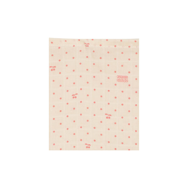 3 Pack Muslin Cloth, cherry dot, Konges Sl&oslash;jd