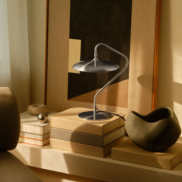 Artist Table Lamp, stainless steel, Design For The People
