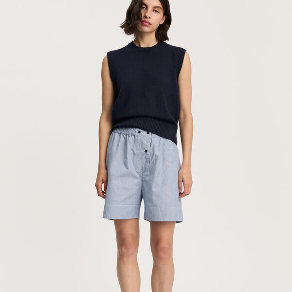 Uma Shorts Striped, mix blue boy, Aiayu