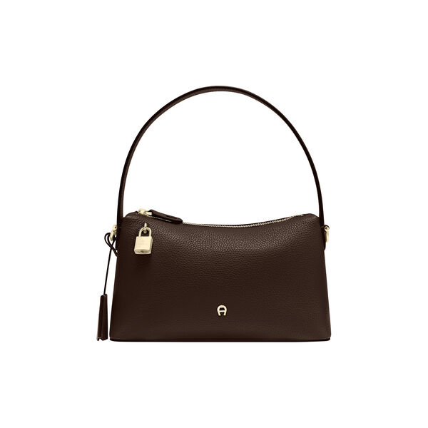Delia Hobo Bag | Soil Brown, Aigner
