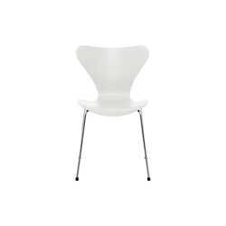 Series 7&trade; 3107 Chair, Coloured Ash, white, Fritz Hansen