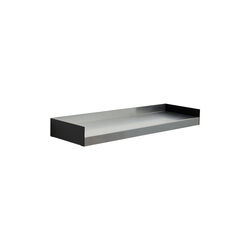 KOMPAKT Shelf | Medium | Black/Aluminium, oursociety