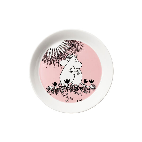 Moomin plate &Oslash; 19 cm Love, Moomin Arabia
