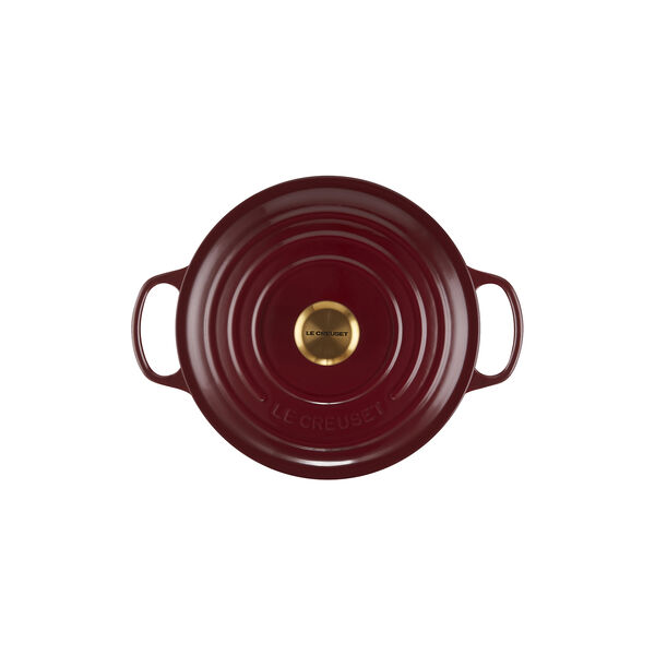 Signature Round Pot &Oslash; 26 cm, garnet, Le Creuset
