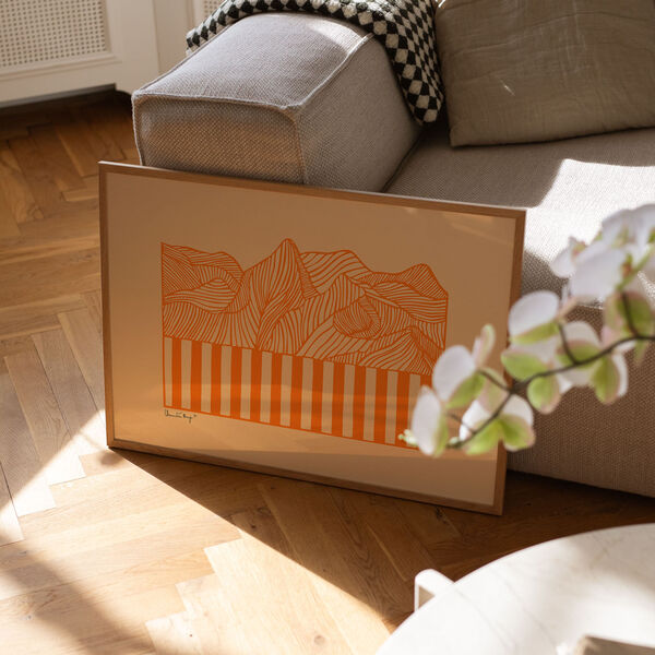 Papercut 04, orange Papercut 04, orange, Peléton