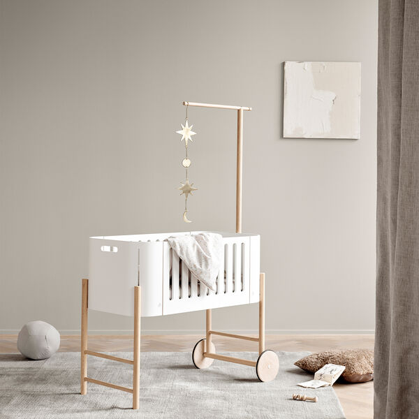 Holder for Wood Co-Sleeper Bed Canopy & Mobile, oak Holder for Wood Co-Sleeper Bed Canopy & Mobile, oak, Oliver Furniture