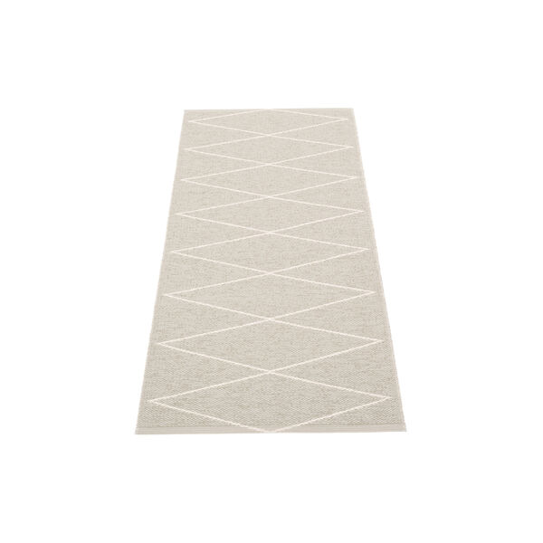 Max Plastic Rug, linen/vanilla, Pappelina
