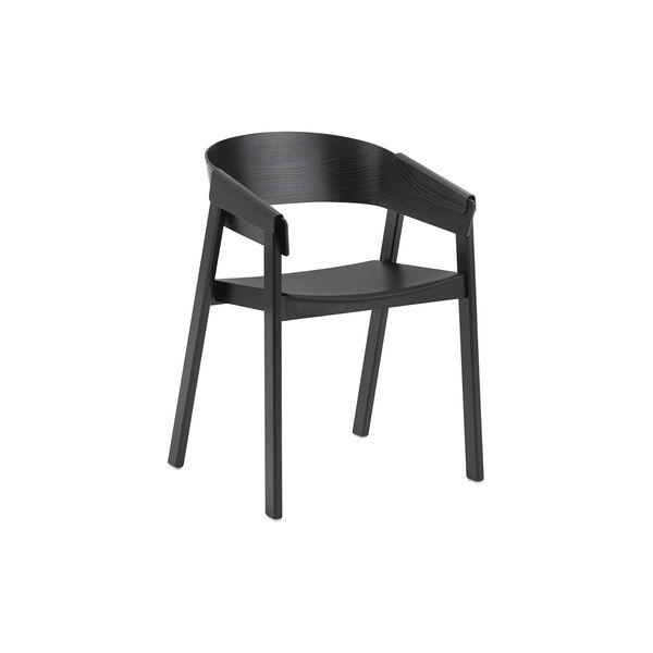 Cover Armchair, black, Muuto