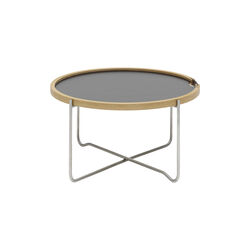 CH417 Tray Table, oiled oak/black/white, Carl Hansen & Søn